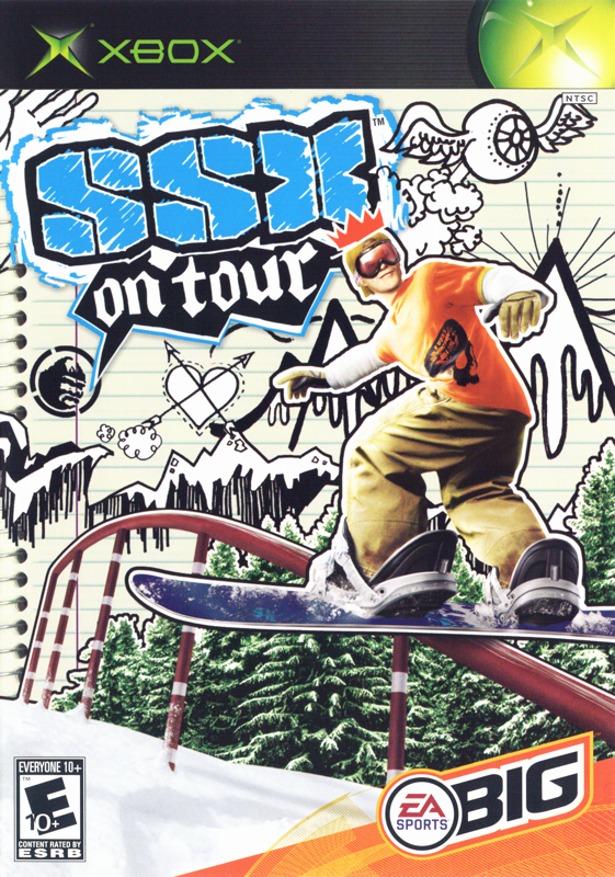 SSX On Tour box art for Xbox